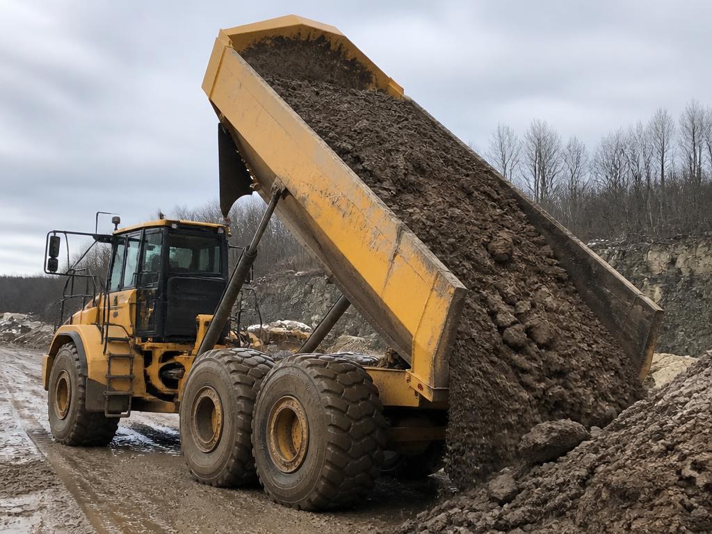 B20 Articulated Dump Truck (ADT) for hire in Rustenburg photo 3