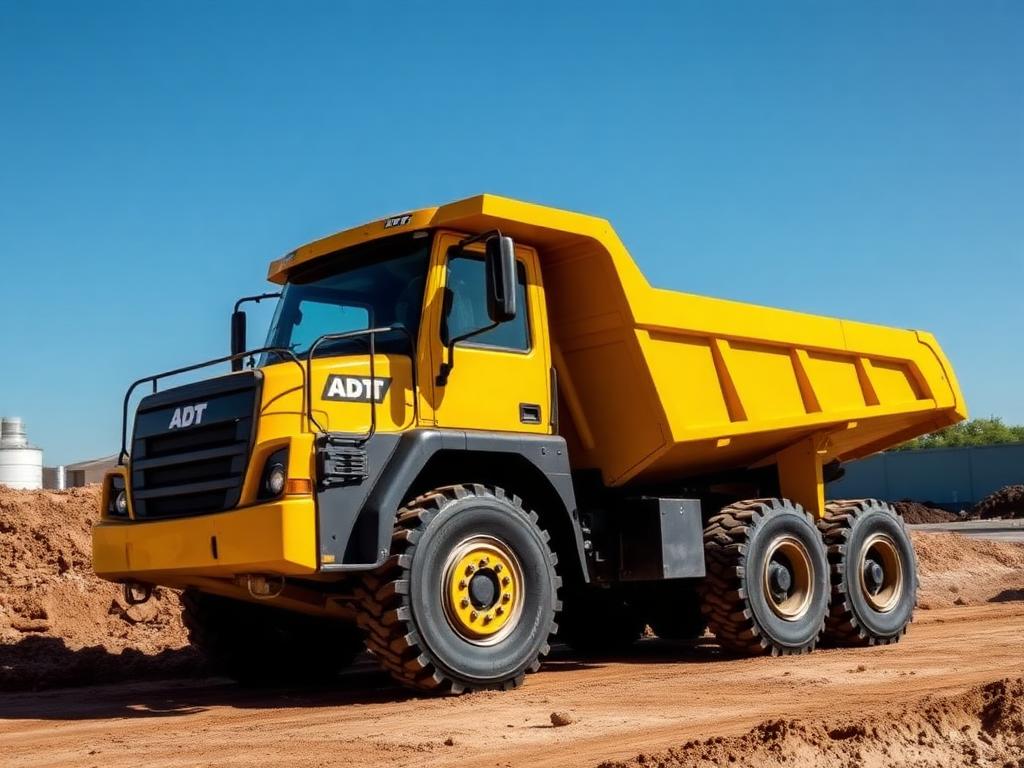 B20 Articulated Dump Truck (ADT) available for hire in Rustenburg