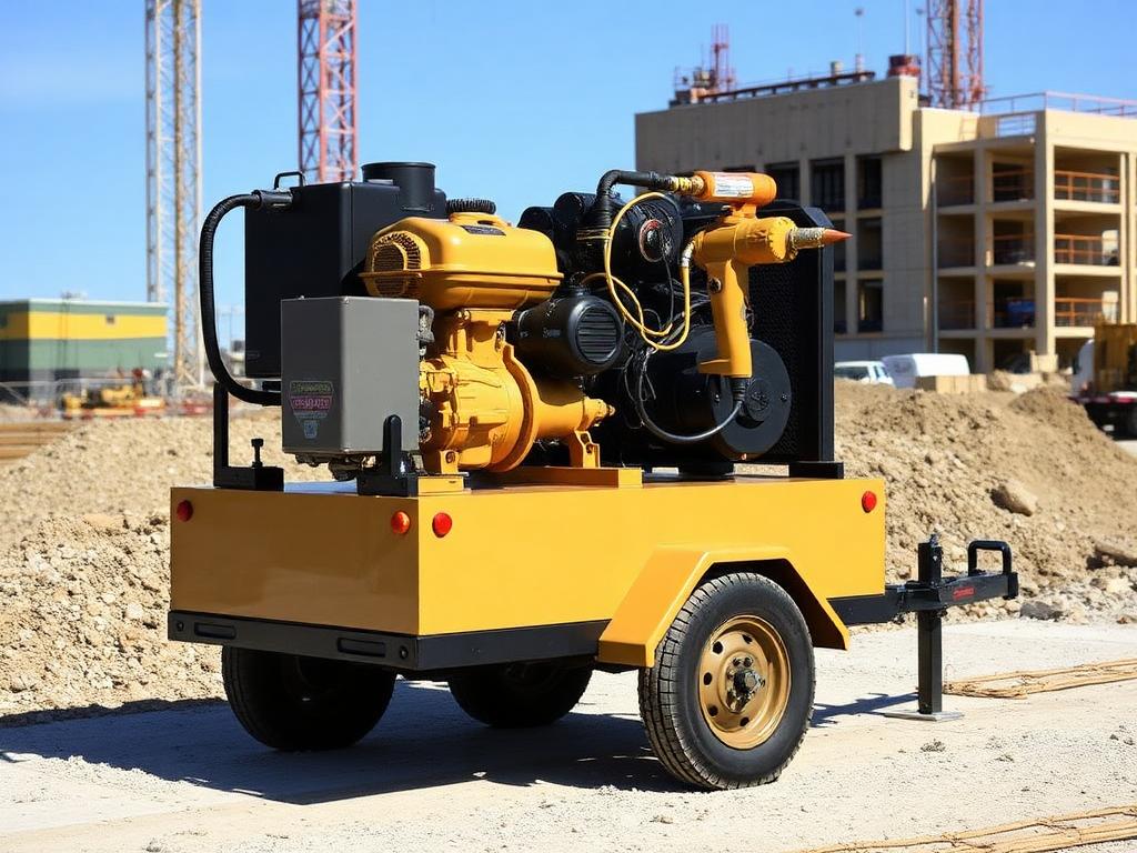 Compressor & Breaker Set available for hire in Paarl