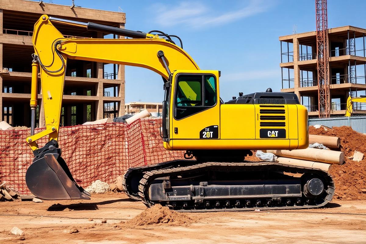 20 Ton Excavator available for hire in Lusaka
