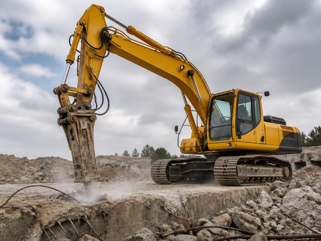 20 Ton Excavator with Pecker for hire in East London photo 3