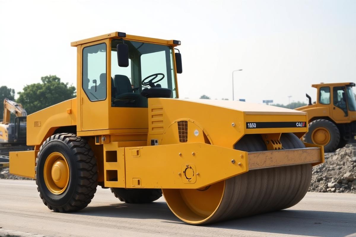 10-12 Ton Smooth Drum Roller available for hire in Musanze
