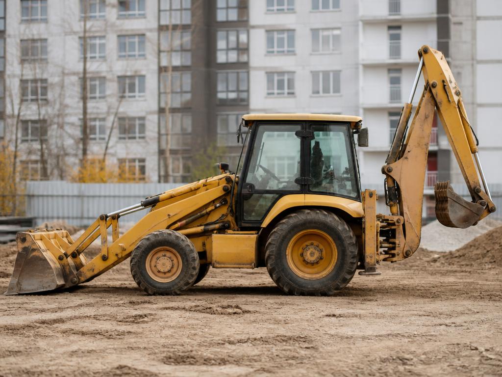 TLB Backhoe Loader for hire in Durban photo 2