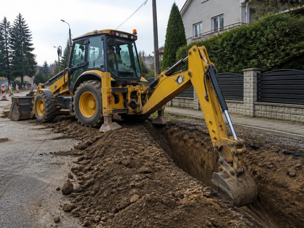 TLB Backhoe Loader for hire in Durban photo 3